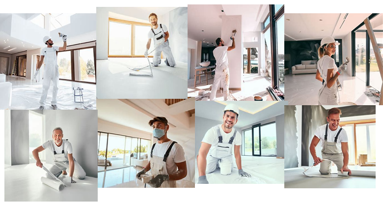 Travaux de peinture sol, plafond, murs à Blois et environs