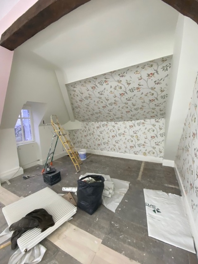 Peinture et pose de papier peint